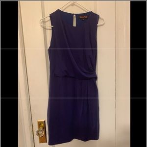 Navy Blue Mini Dress